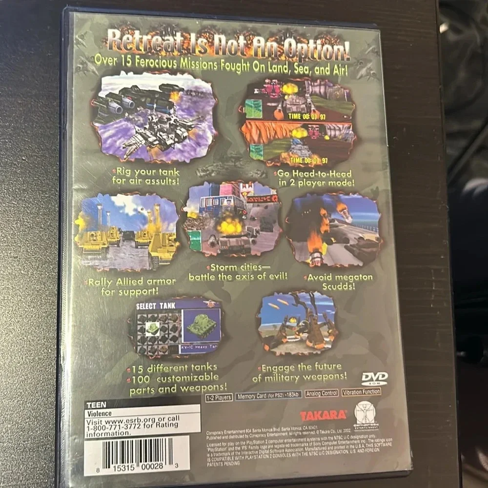 PlayStation 2 Game-Seek And Destroy